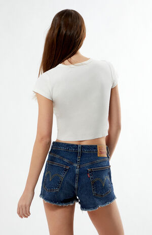 Dark Indigo 501 Original Denim Shorts image number 4