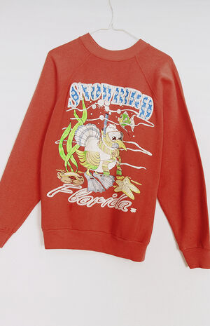 Upcycled Snowbird Crew Neck Sweatshirt image number 2