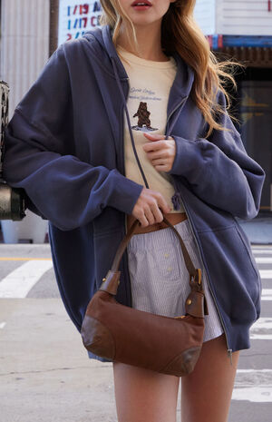 Navy Full Zip Hoodie image number 1