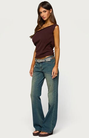 Lauria Off-The-Shoulder Knit Top image number 5