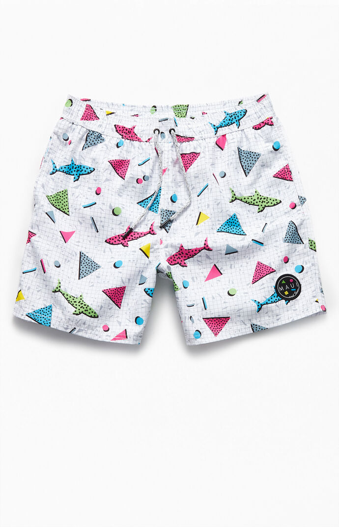 Throwback 17" Swim Trunks