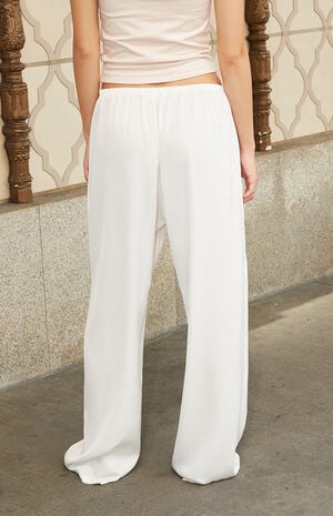 Cream Anastasia Tie Sweatpants image number 4