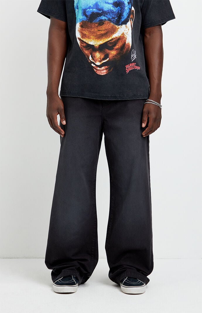 Pacsun Blake Extreme Baggy Pants Carpenter Black
