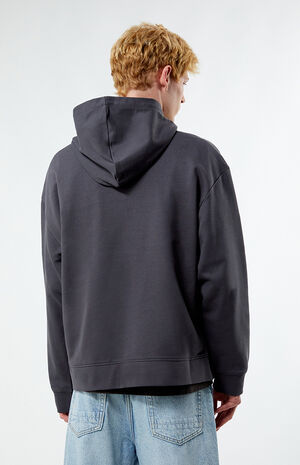 Relaxed Fit Logo Terry Pullover Hoodie image number 3