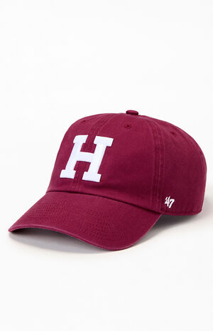 Harvard Clean Up Strapback Hat image number 4