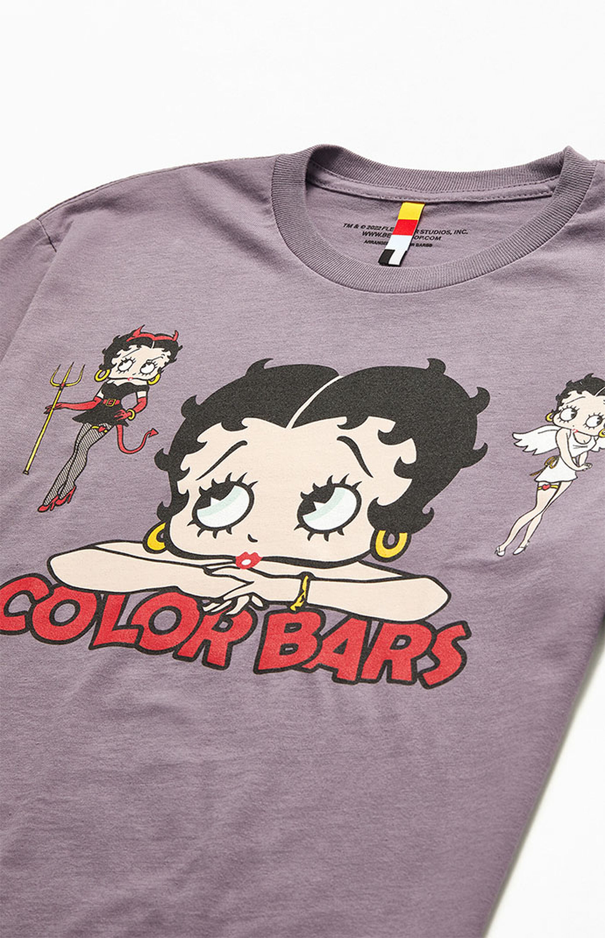 Color Bars x Betty Boop Decisions T-Shirt | PacSun