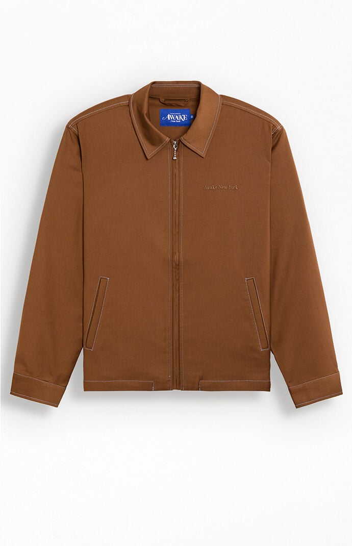 Awake NY Lightweight Wool Harrington Jacket