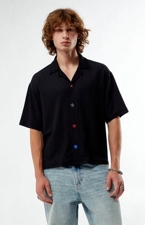 by Pacsun Crest Camp Shirt image number 1