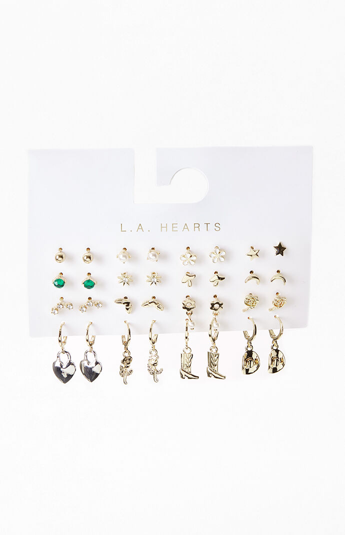 La cheap hearts earrings