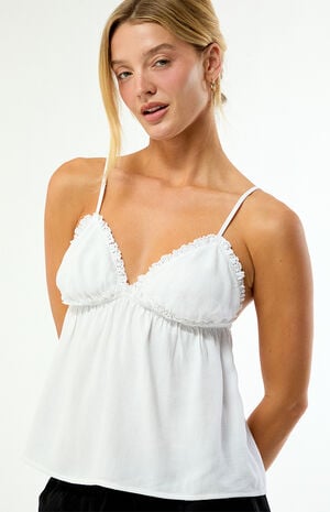 Emma Trim Babydoll Top image number 6