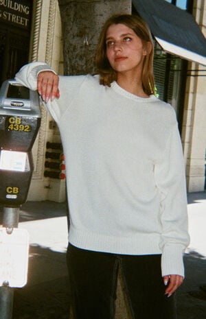 White Brianna Sweater image number 1