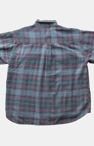 '90s Navy Flannel Top image number 2
