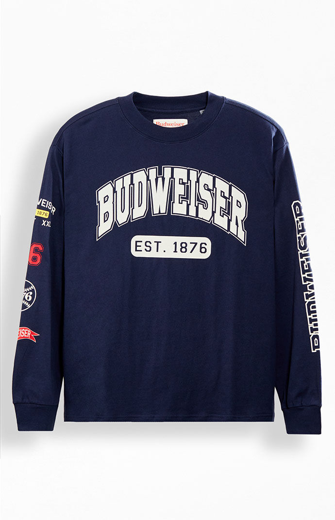 Budweiser ロングスリーブ Tシャツ Budweiser By PacSun Reissue Long Sleeve T-Shirt | PacSun