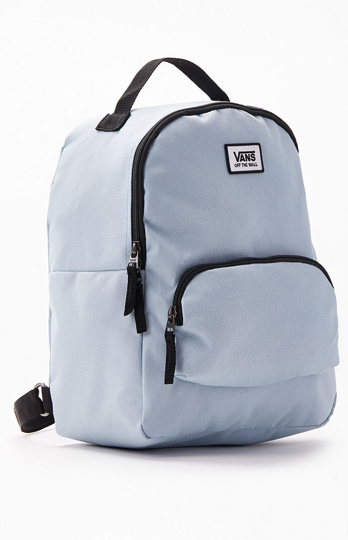 vans cloud blue bell mini backpack