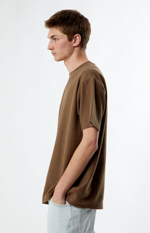 Brown Grooves T-Shirt image number 3