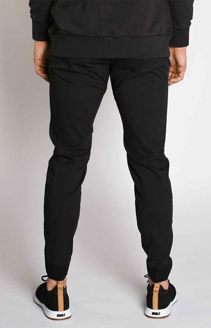 Black Everything Jogger Pants