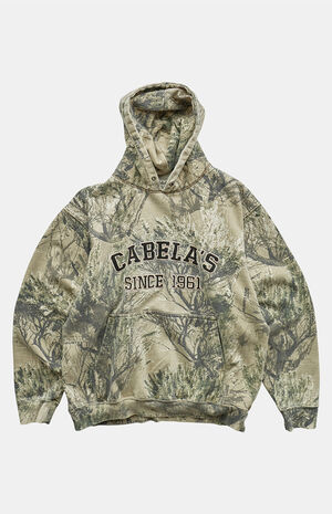 2000s Cabela's Camo Pullover Hoodie image number 1
