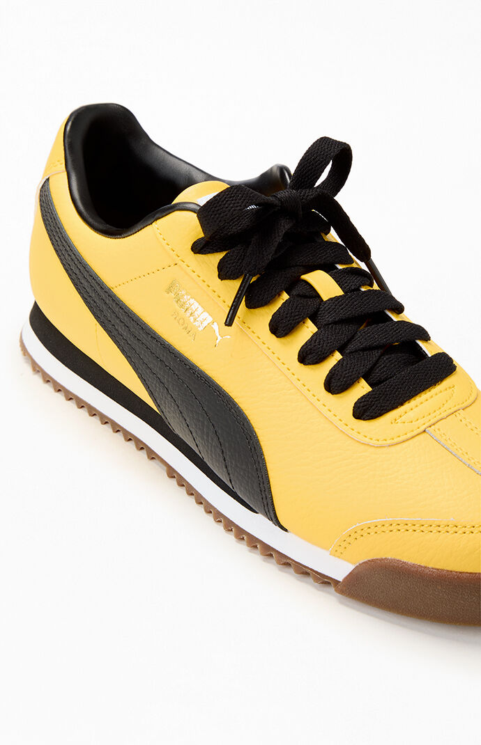 Puma Yellow Roma 24 Standard Sneakers | PacSun