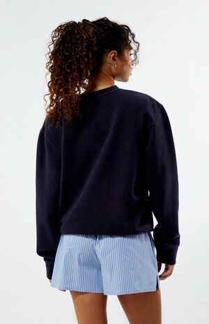Don't Care Crew Neck Sweatshirt image number 3