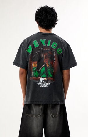 World Cup Team Mexico Dog T-Shirt image number 2