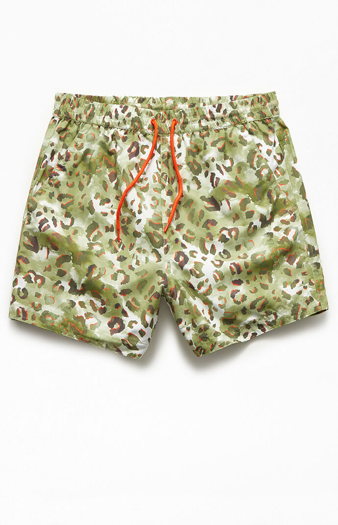 Dye Effect Cheetah 15" Swim Trunks