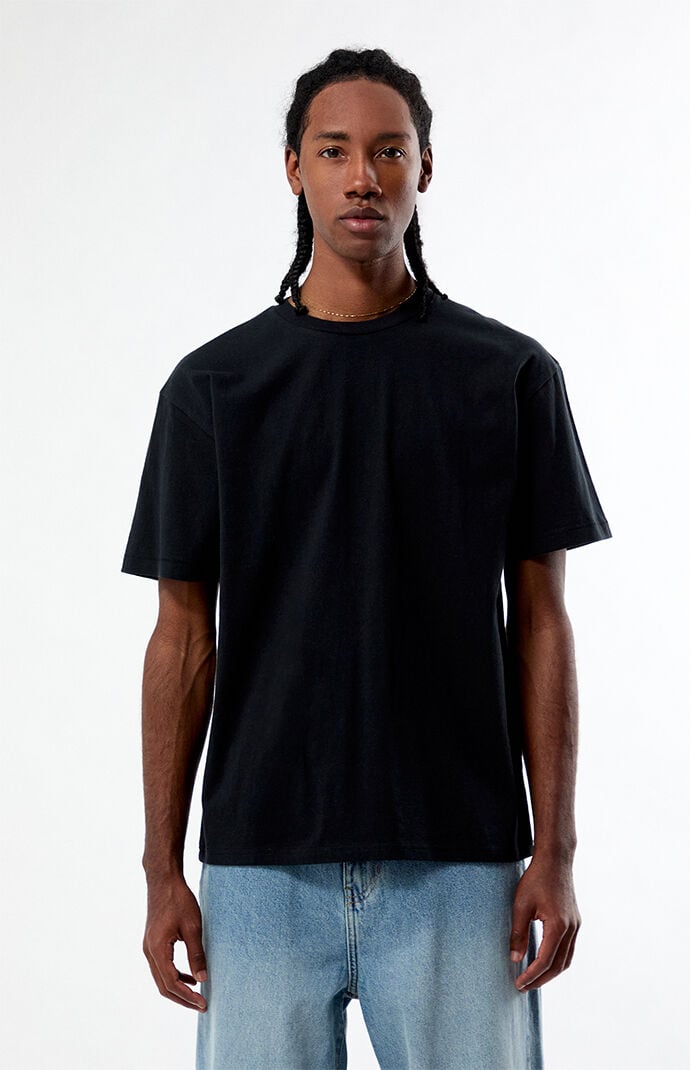PS Basics Black Basic Reece T-Shirt