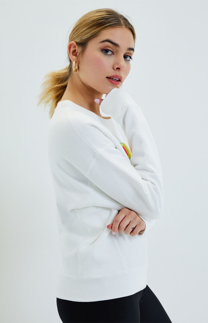 Reverse Weave Crew Neck Sweatshirt