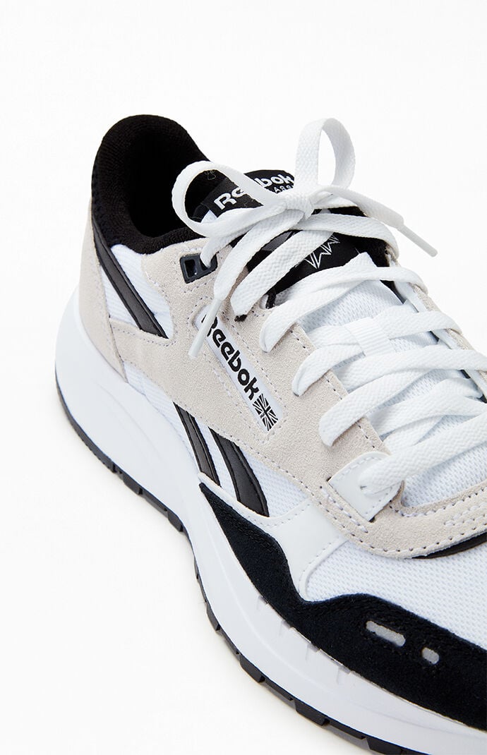 Reebok Black White Classic Leather 2400 Shoes PacSun