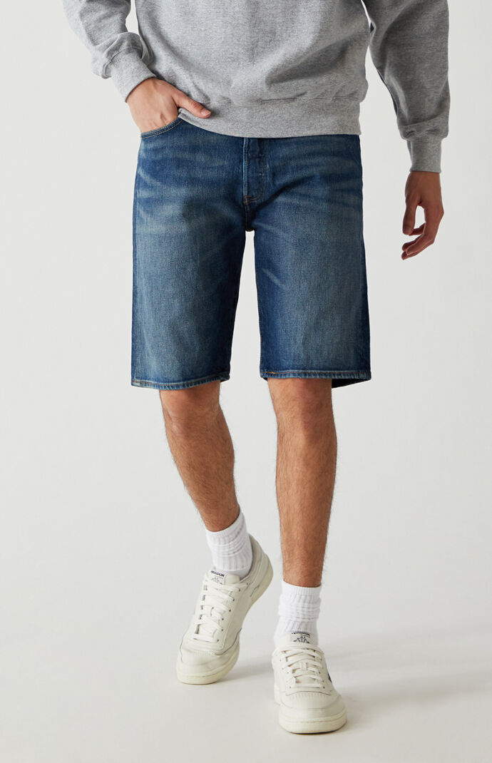 Dark Indigo 501 Hemmed Denim Shorts