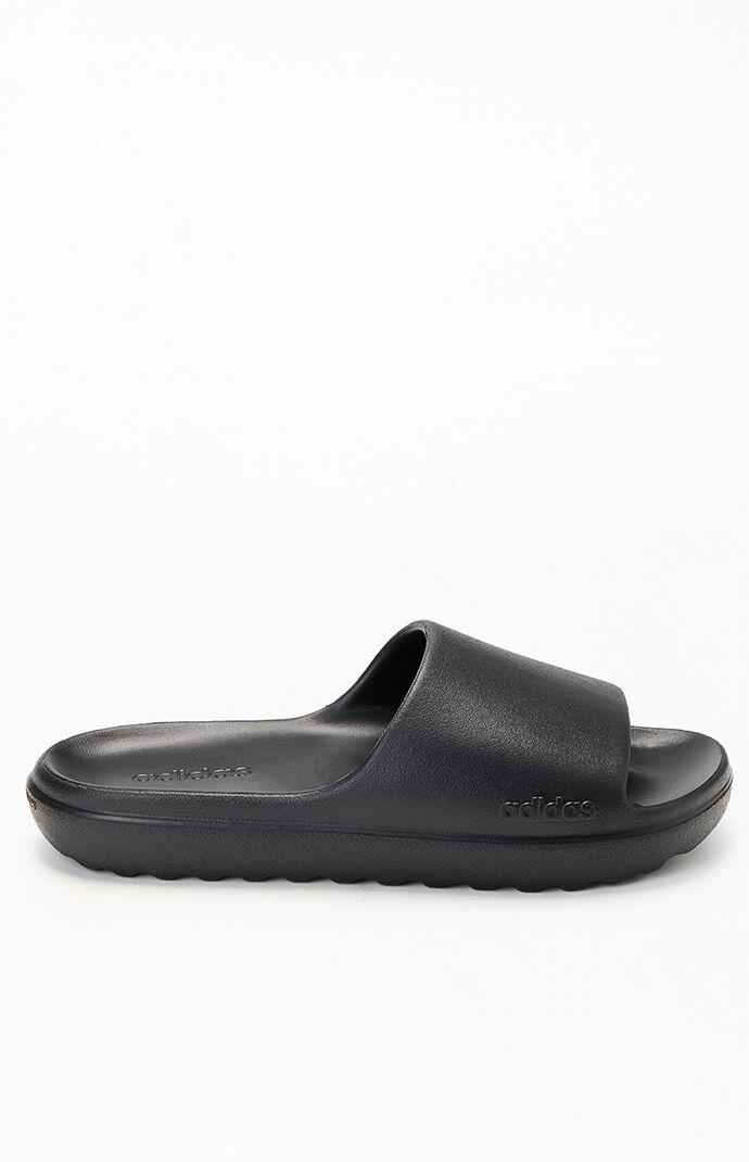 adidas Black Adilette Lumia Slides