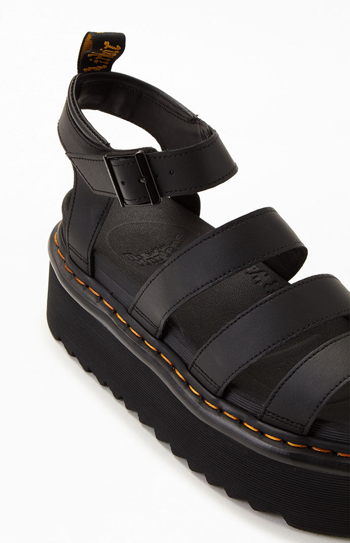 Black Blaire Quad Platform Sandals | PacSun