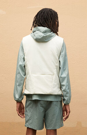 Active Off White Ripstop Running Vest image number 5