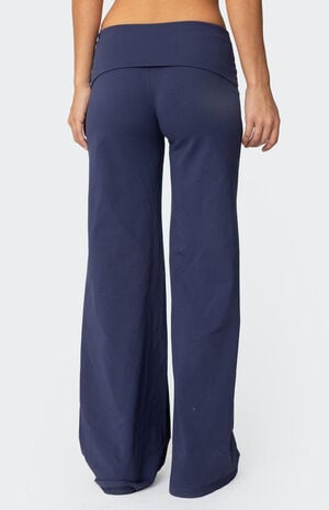 Wide Leg Fold Over Pants image number 5