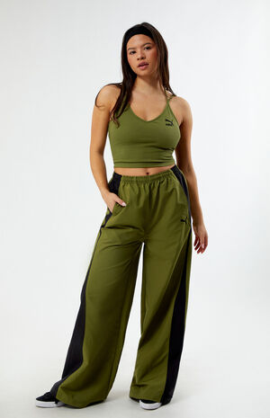 Olive Classics Ribbed Crop Top image number 3