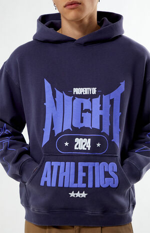 Purple Washed Gym Hoodie image number 2