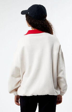 Pacific Sunwear Rugby Oversized Sweatshirt image number 3