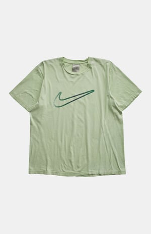 '2000s Nike Green Swoosh T-Shirt image number 1