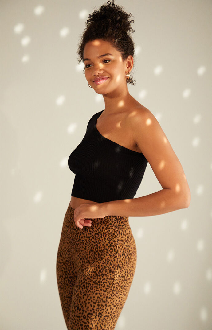 Long Sleeve One Shoulder Sweater