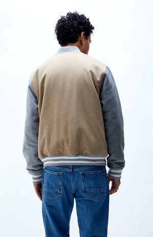 Colorblock Varsity Jacket image number 3