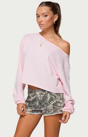Aveline Off Shoulder Light Sweatshirt image number 2