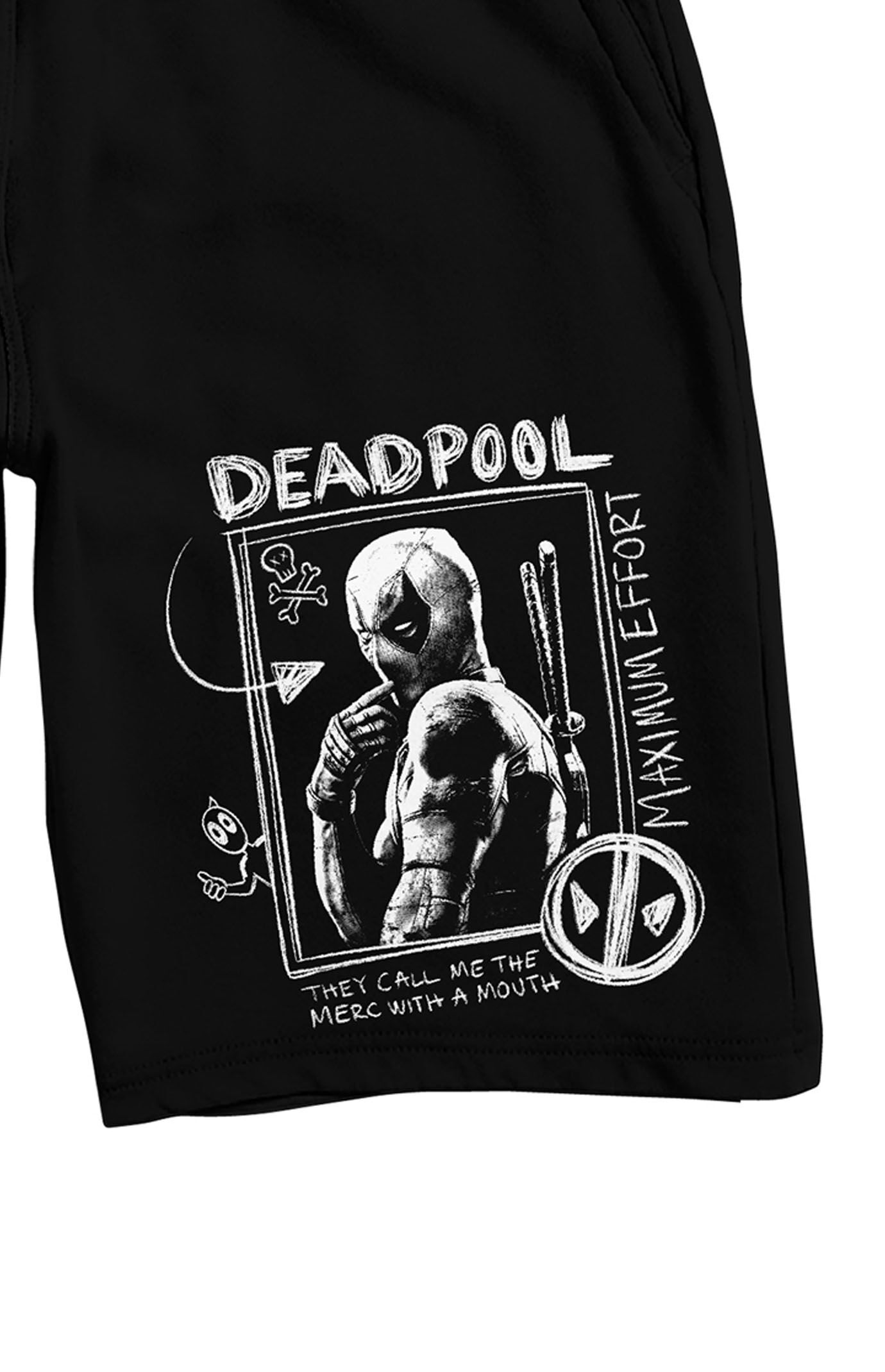 Deadpool Maximum Effort Shorts