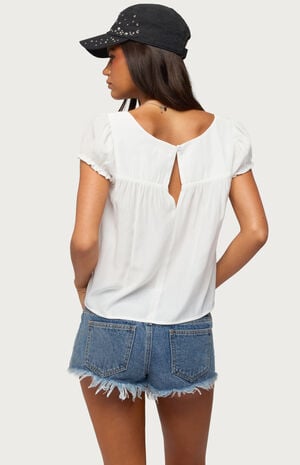 Nesta Puff Sleeve Top image number 3