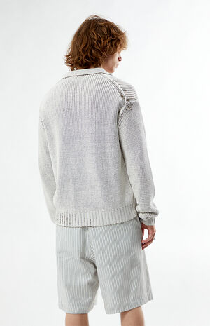 by Pacsun Sprayed Collared Sweater image number 4