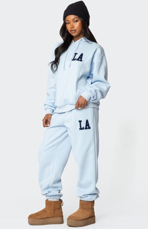 LA Love Oversized Hoodie image number 4