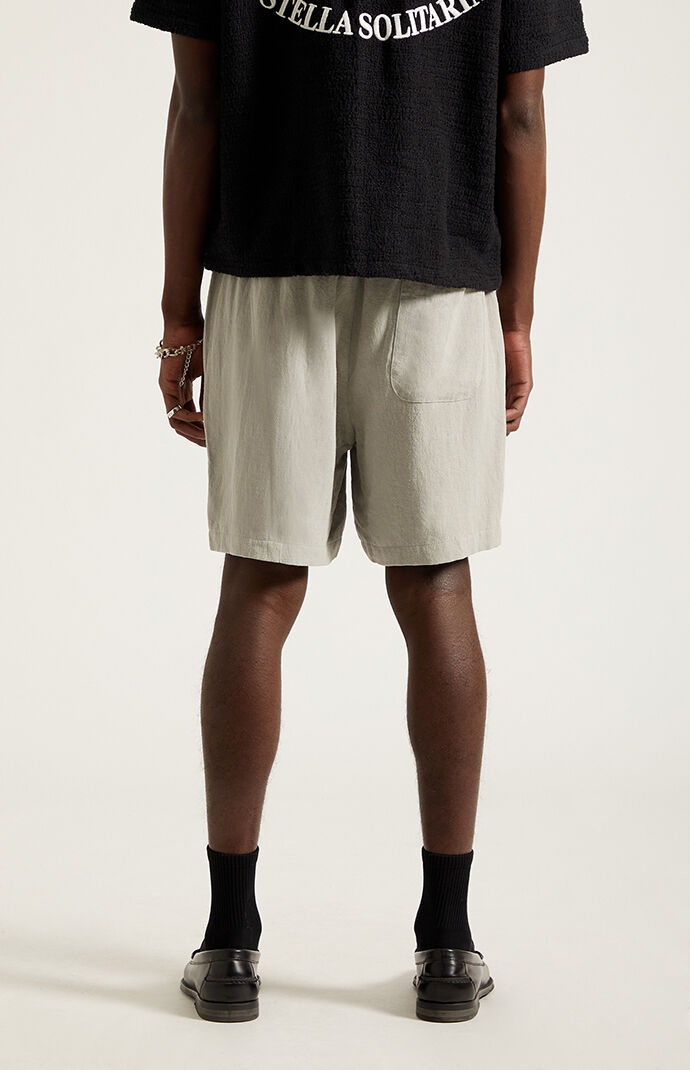 Pacsun Gray Linen Shorts