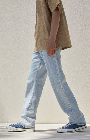 Eco Straight Indigo Jeans image number 3