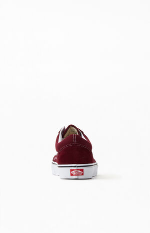 Burgundy Old Skool Shoes image number 3