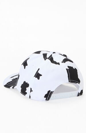 Post Malone x Bud Light Cow Print Snapback Hat image number 3