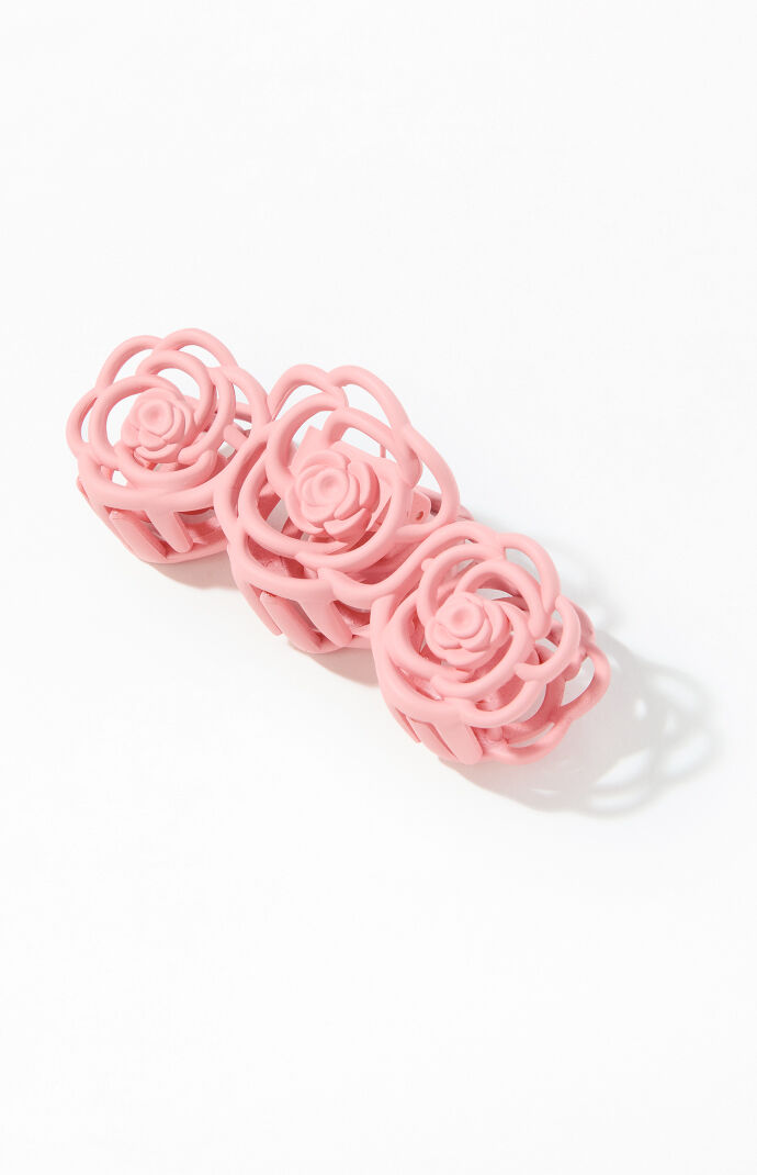 LA Hearts Rose Flower Hair Claw Clip