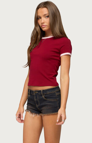 Opaline Contrast T-Shirt image number 2